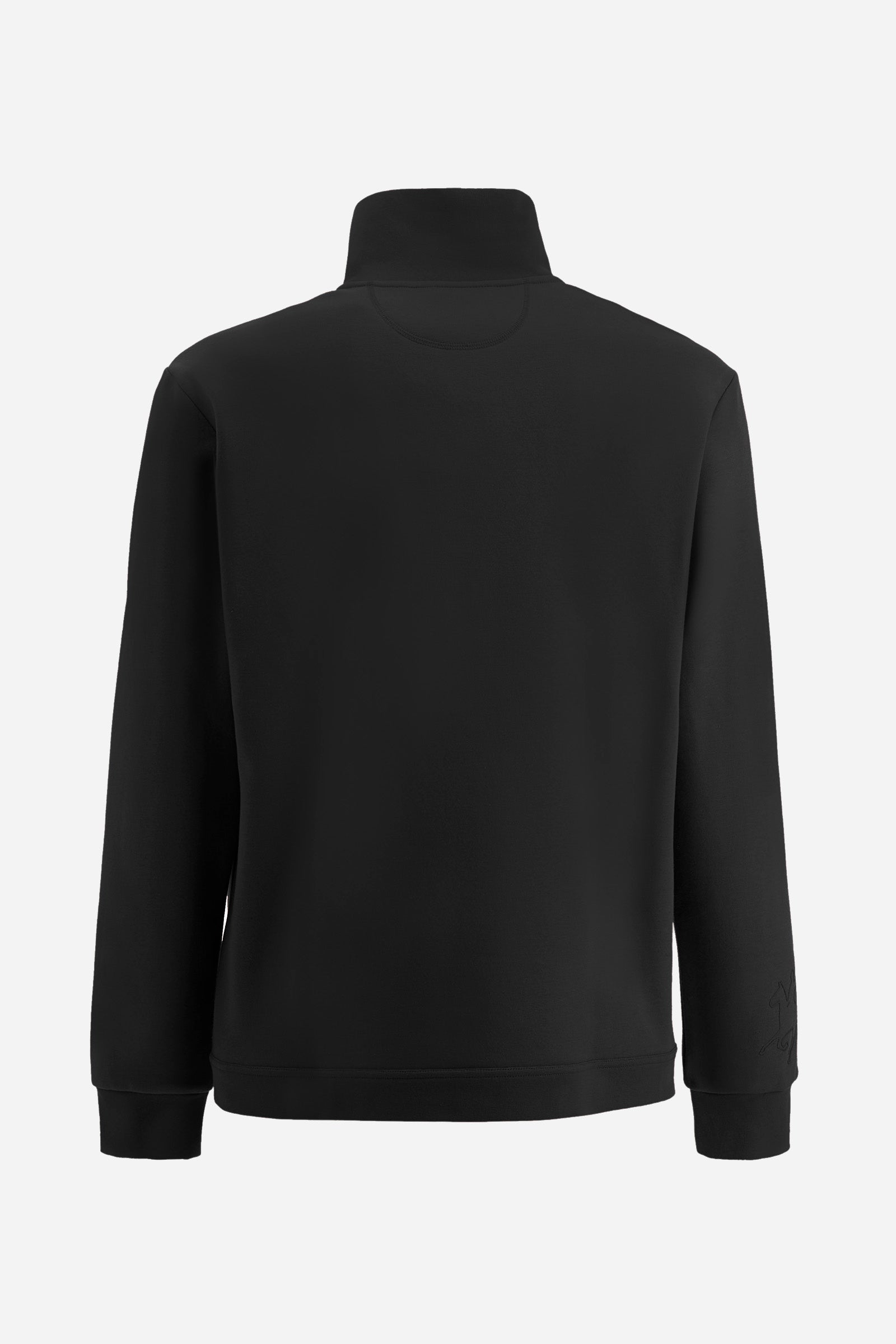 Regular fit cotton blend sweatshirt - Zaki