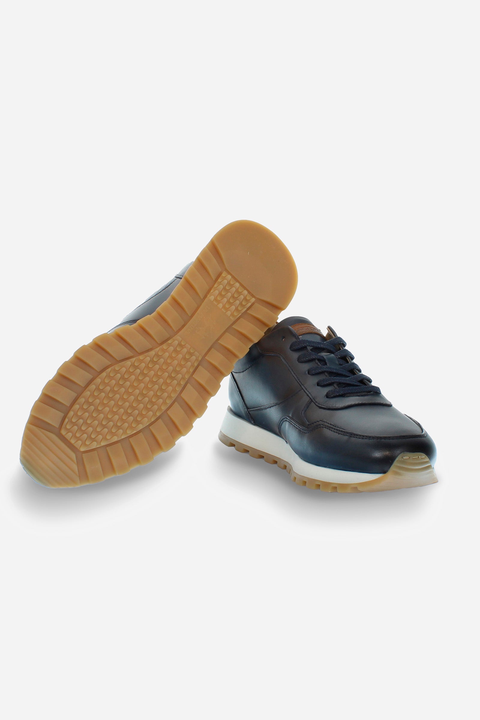 Men’s sneaker in soft buttero calfskin