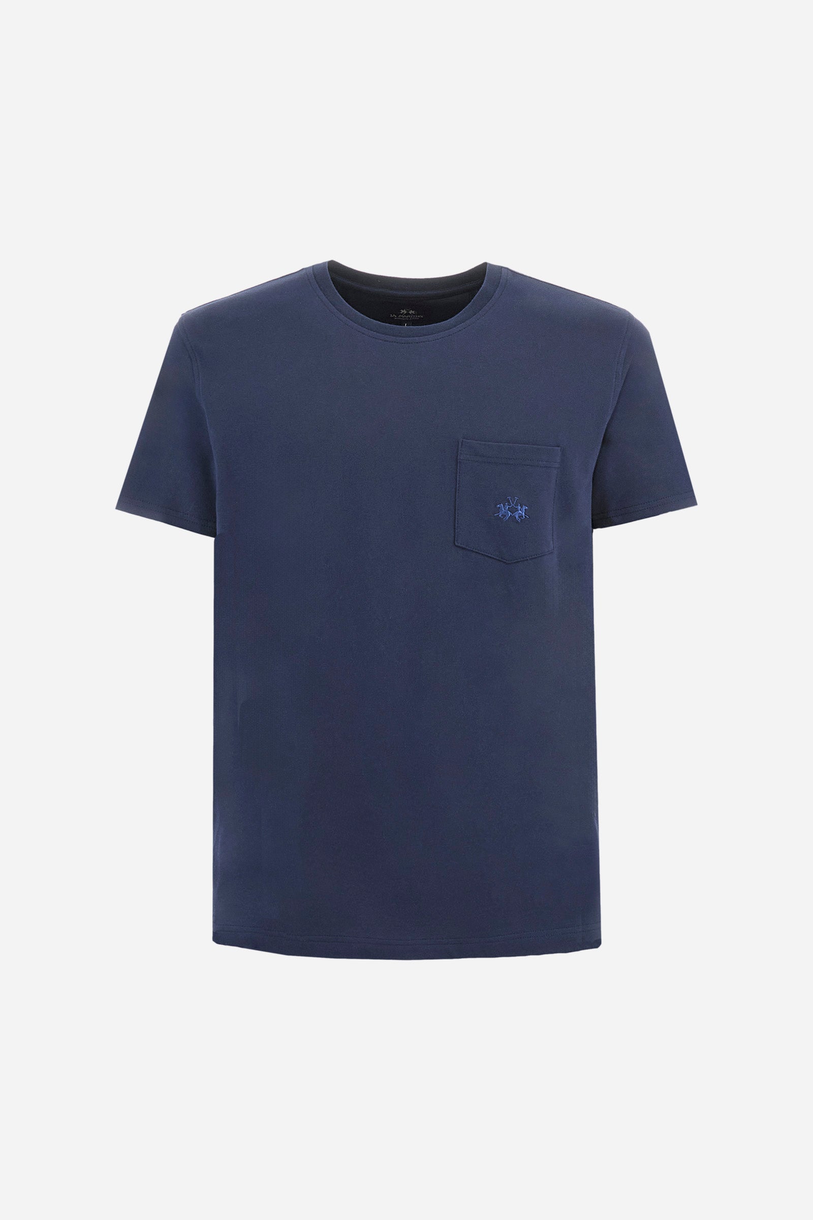 Regular-fit cotton T-shirt - Agustin