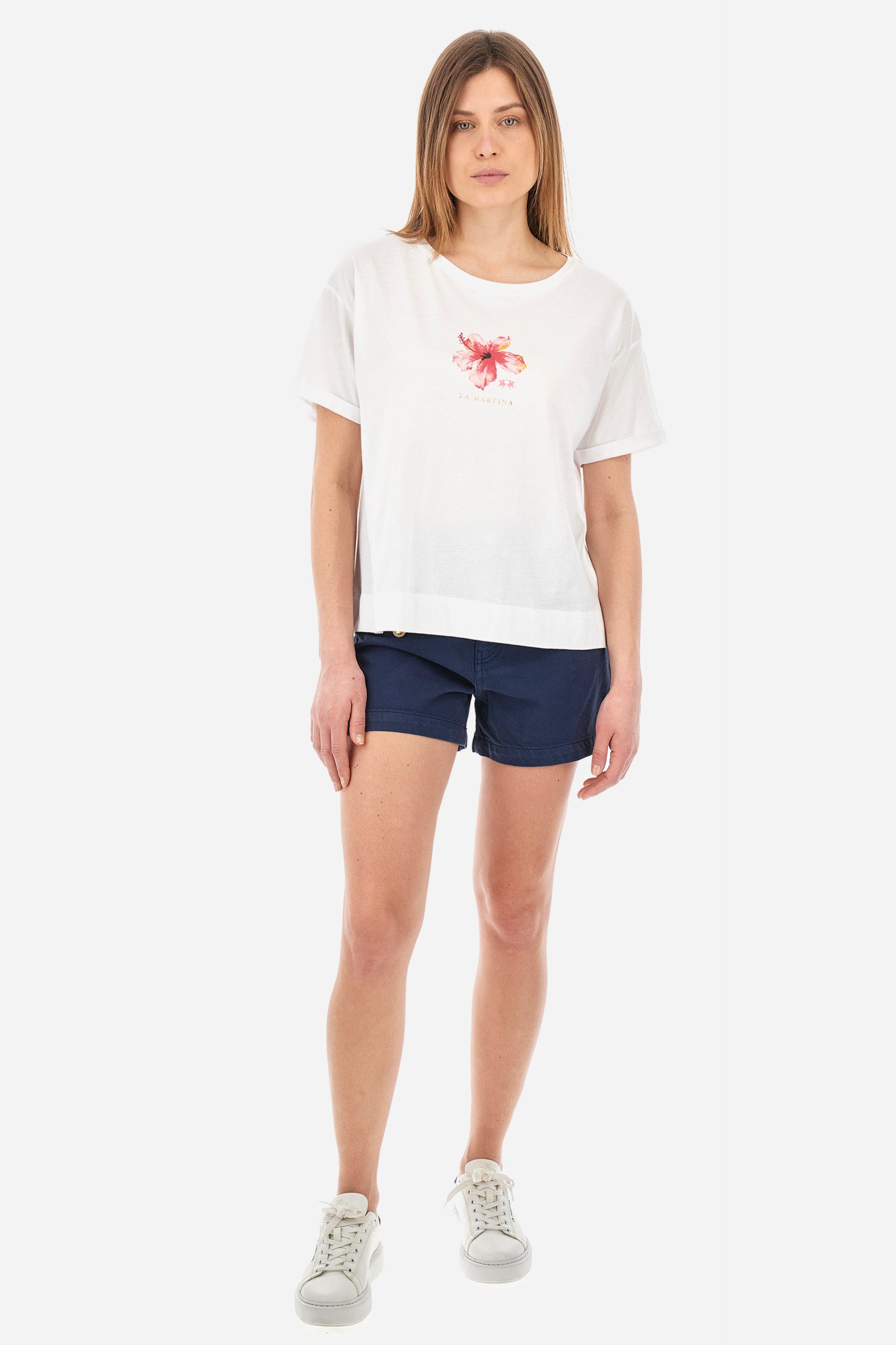 T-Shirt aus Baumwolle Regular Fit – Yesenia