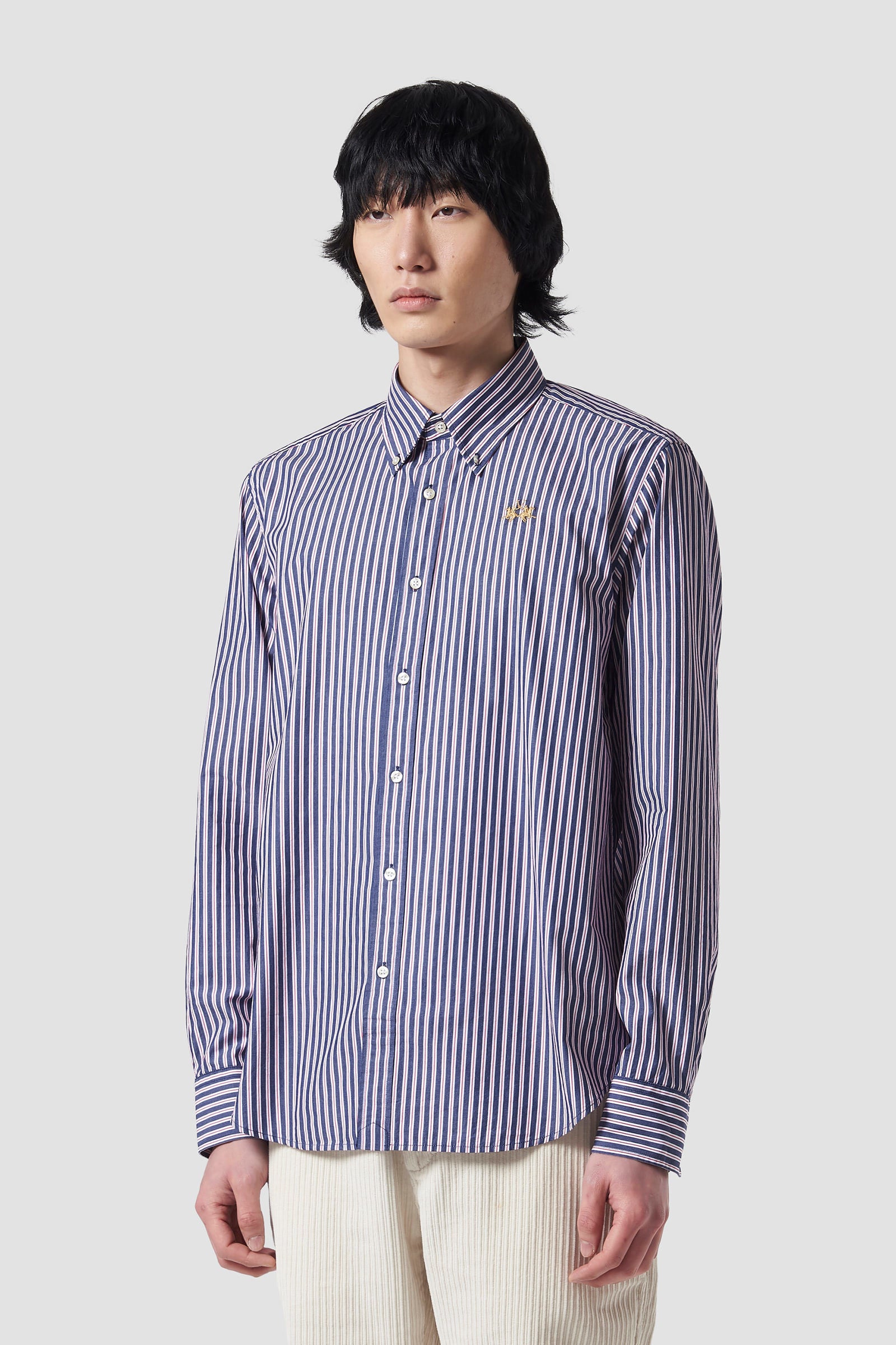 Optical cotton shirt