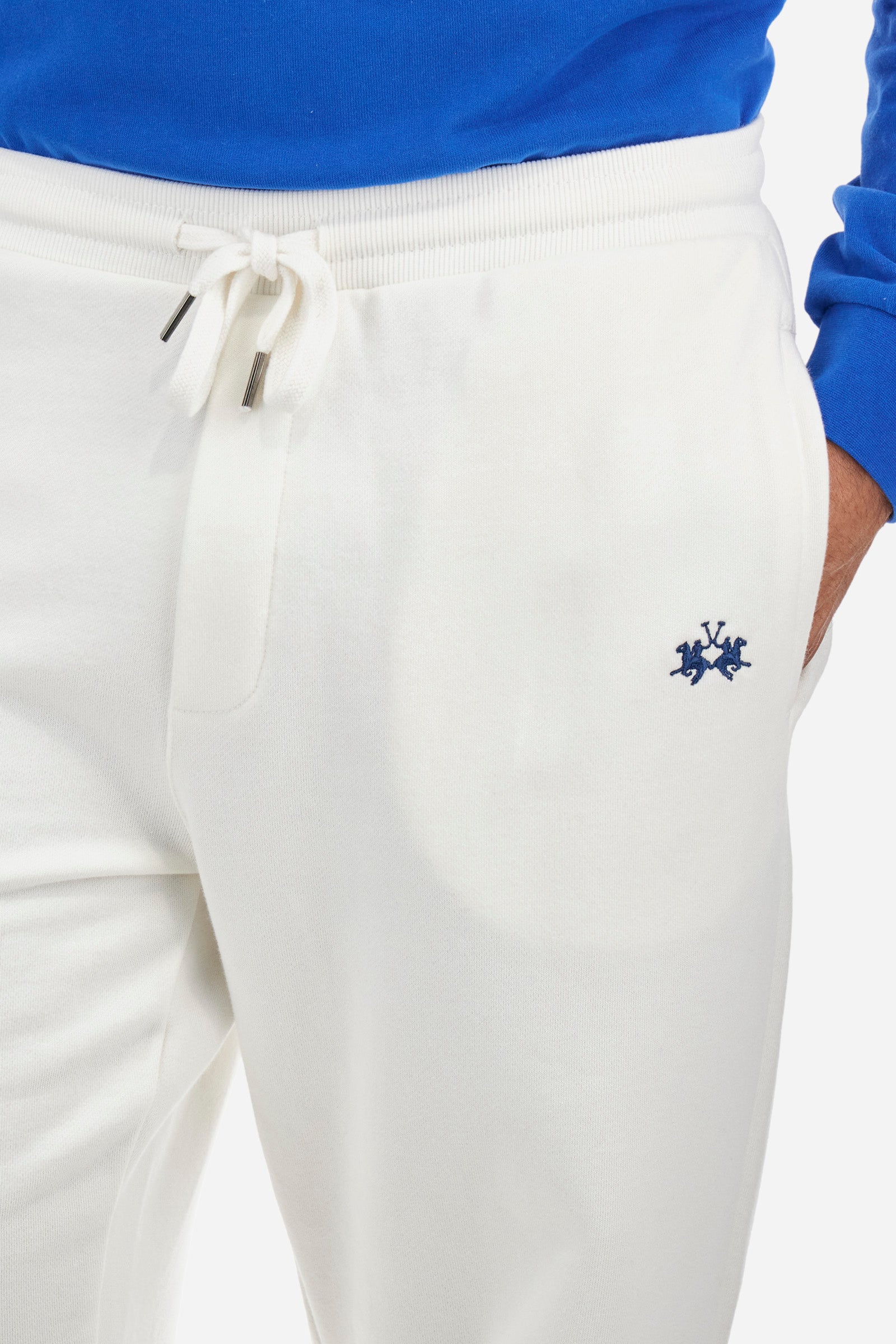 Regular fit cotton jogging bottoms - Zakai