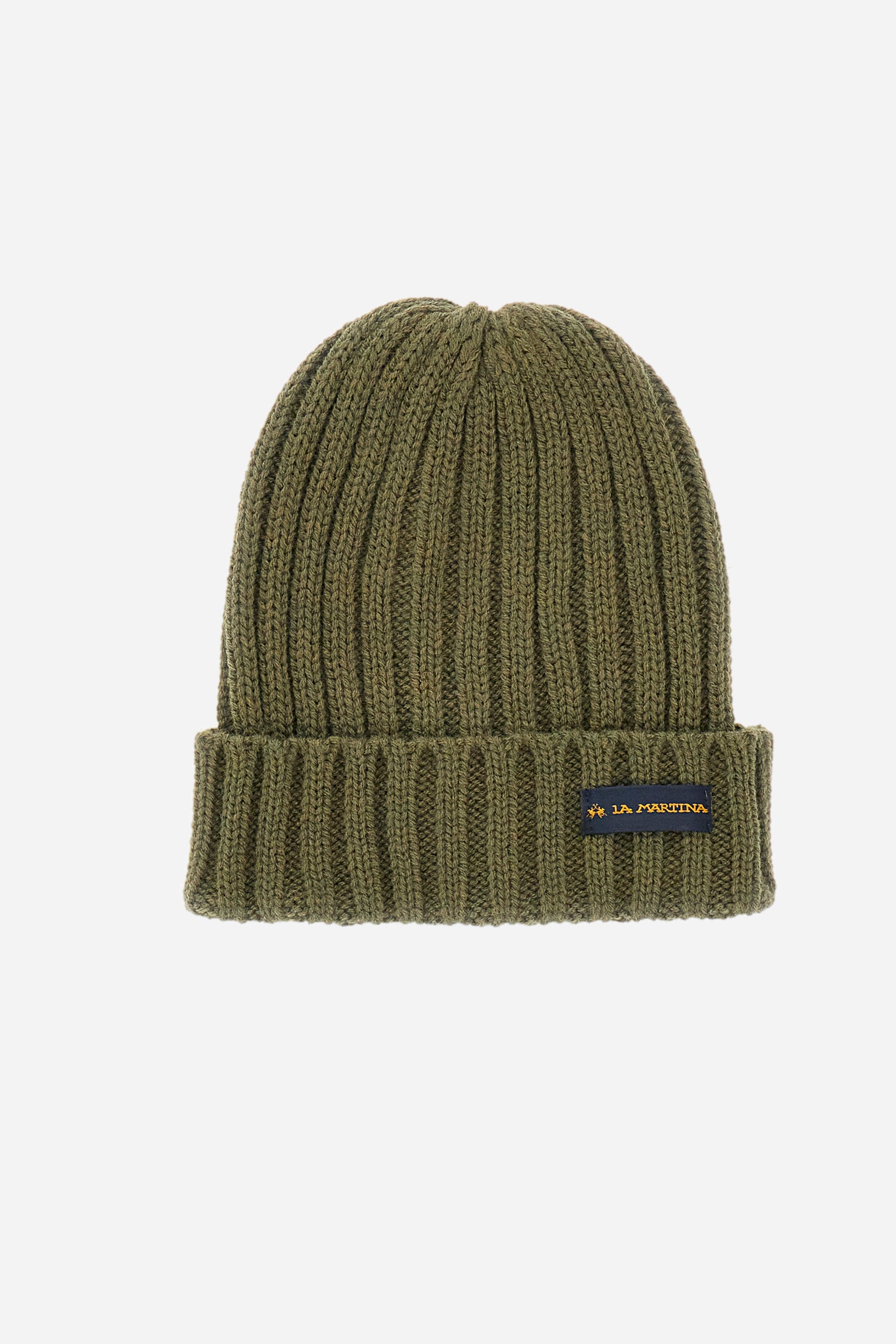 Unisex beanie with stripes