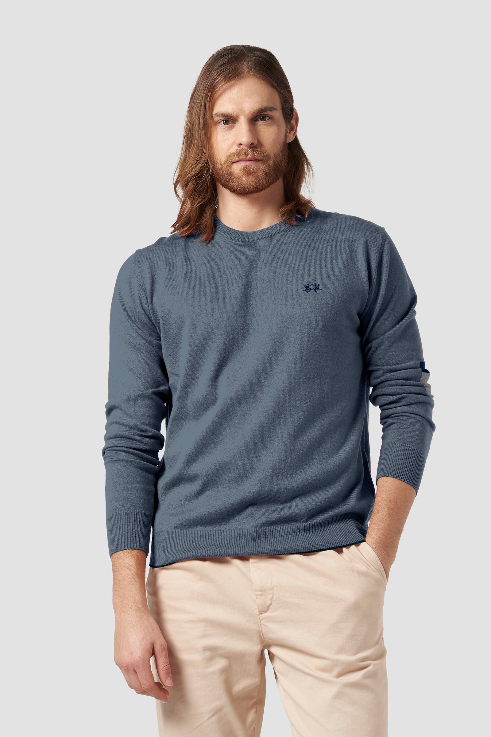 Men's wool-blend sweater