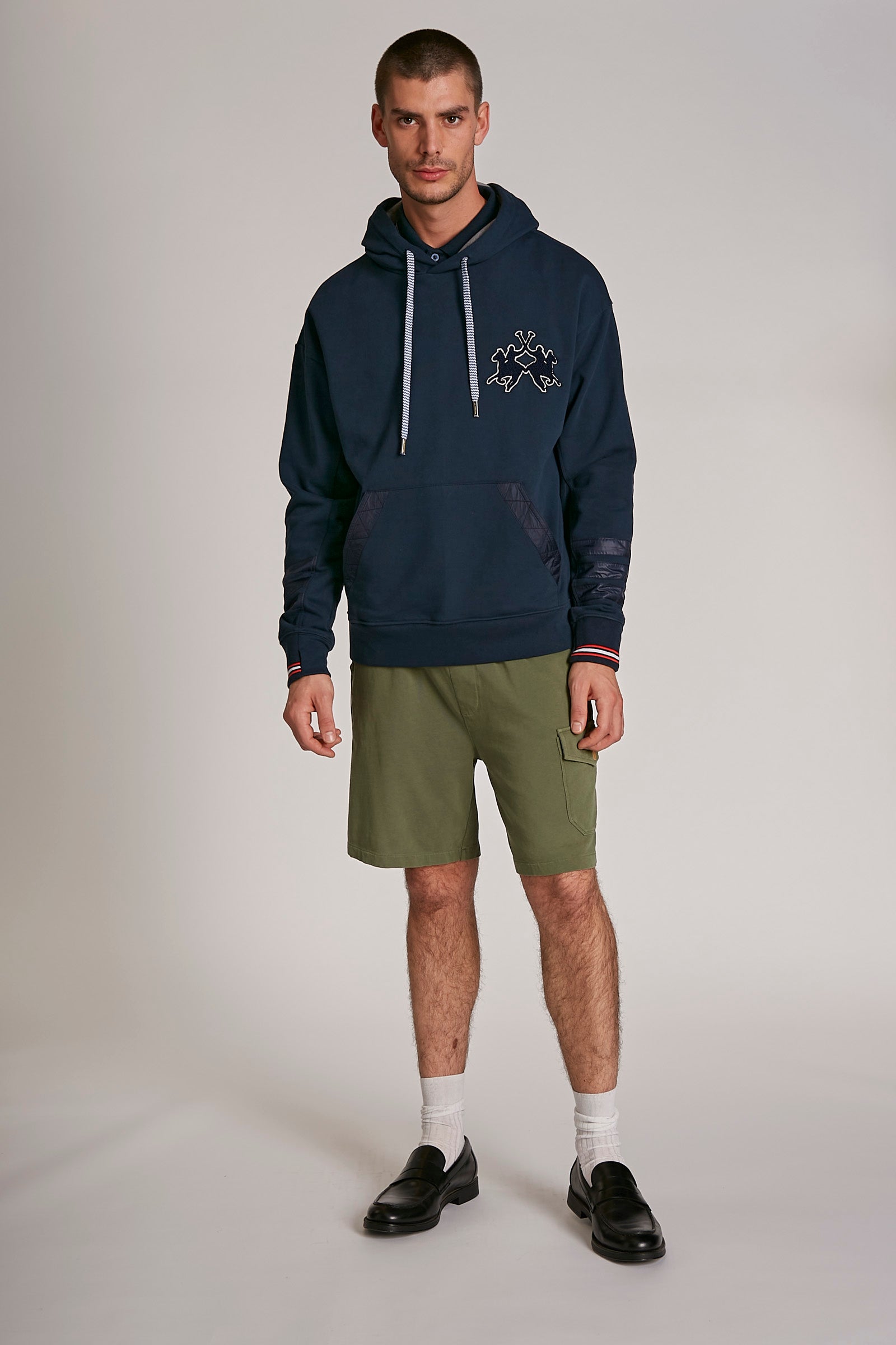 Herren-Bermudashorts, Cargo-Modell im Regular Fit