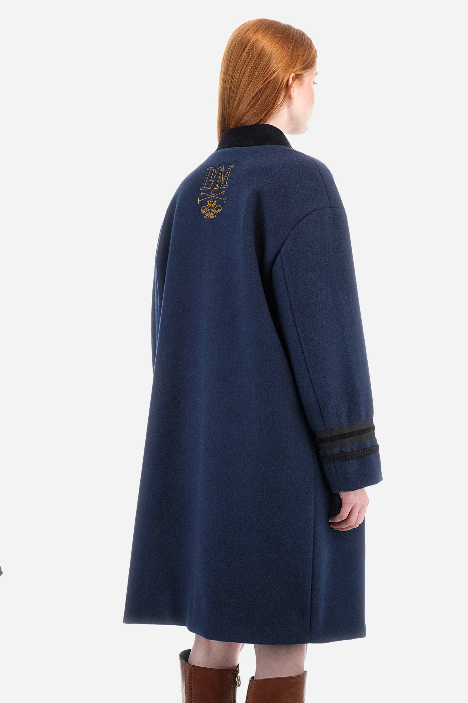 Regular fit Guards coat in synthetic fabric - Zacqueline