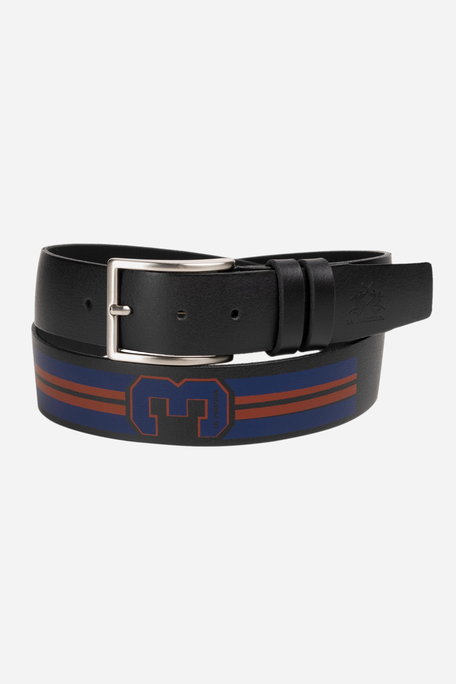 Men's leather belt