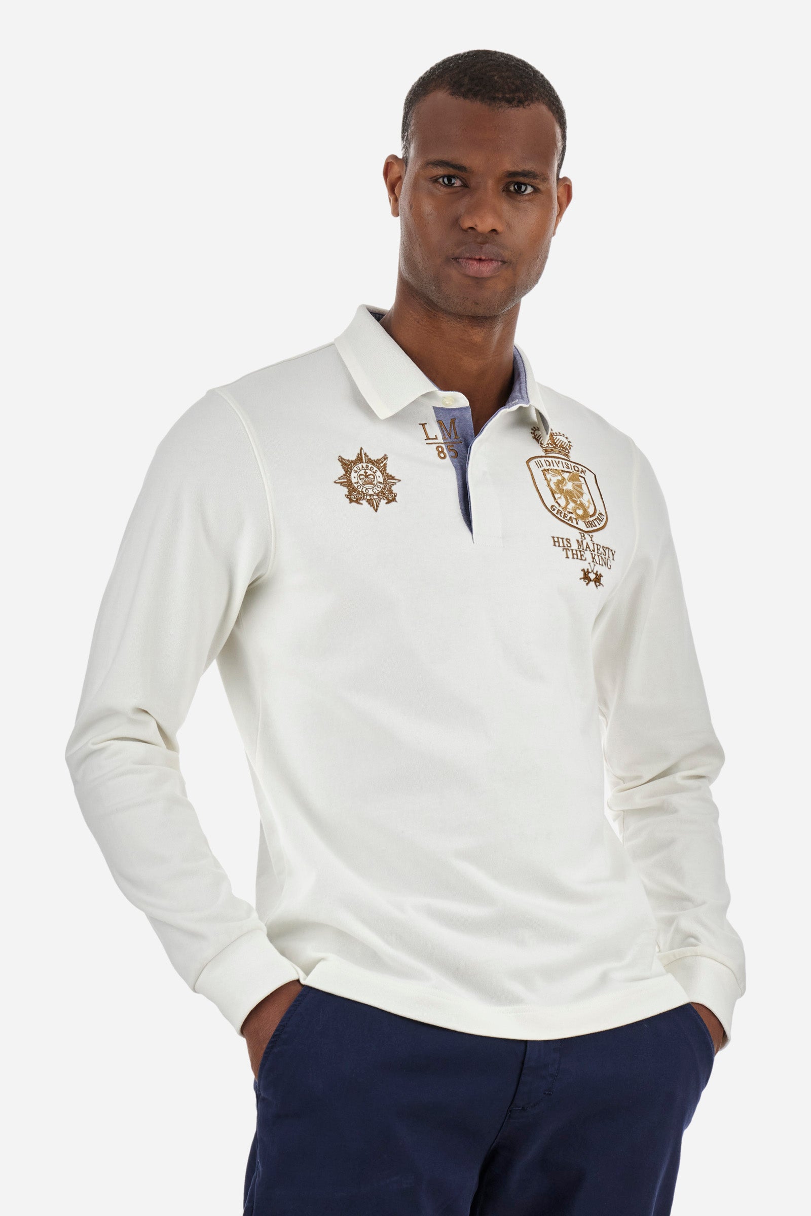 Regular fit Guards polo shirt in cotton - Zachory