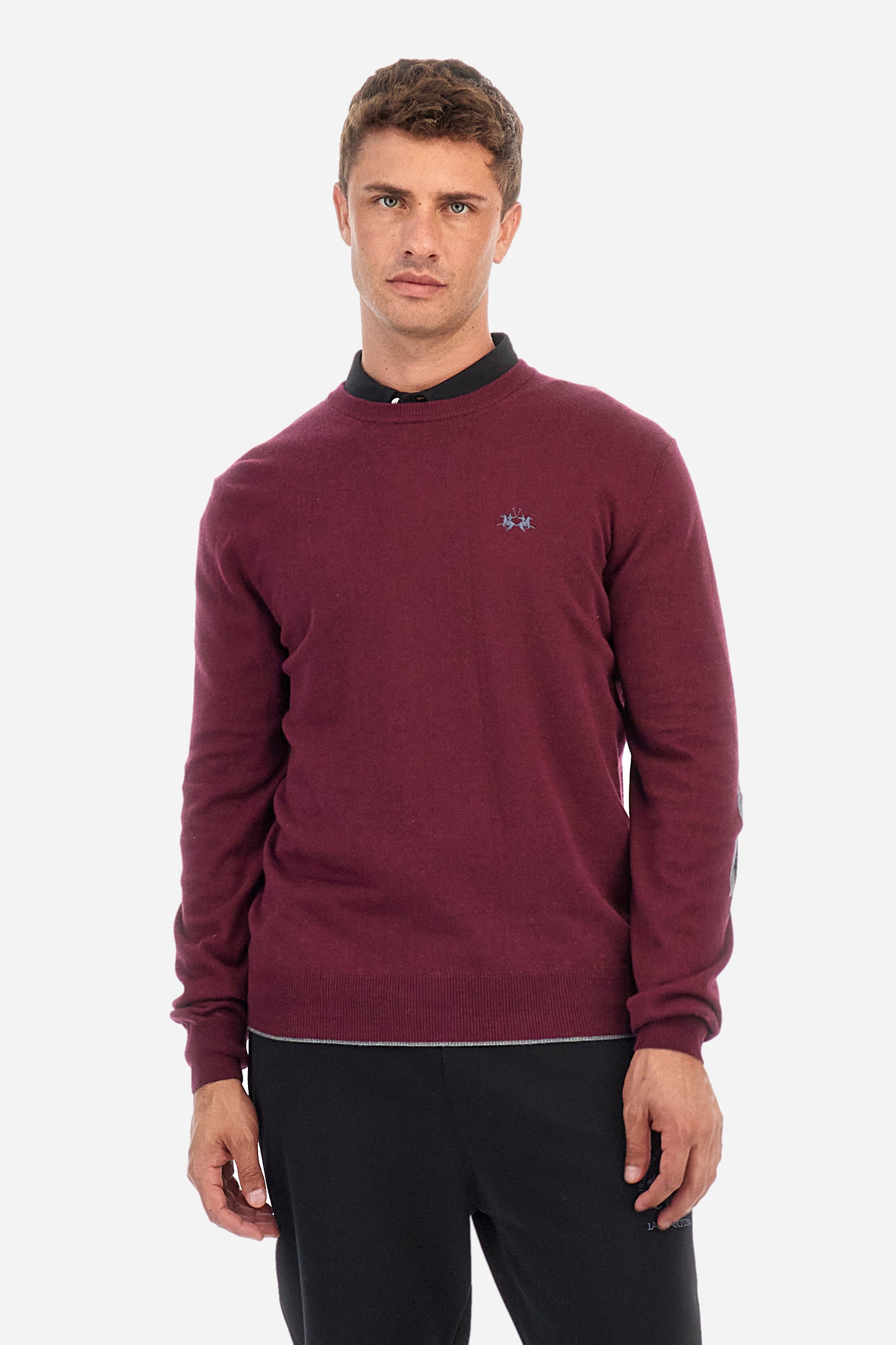 Pullover regular fit in cotone e lana - Zlatko