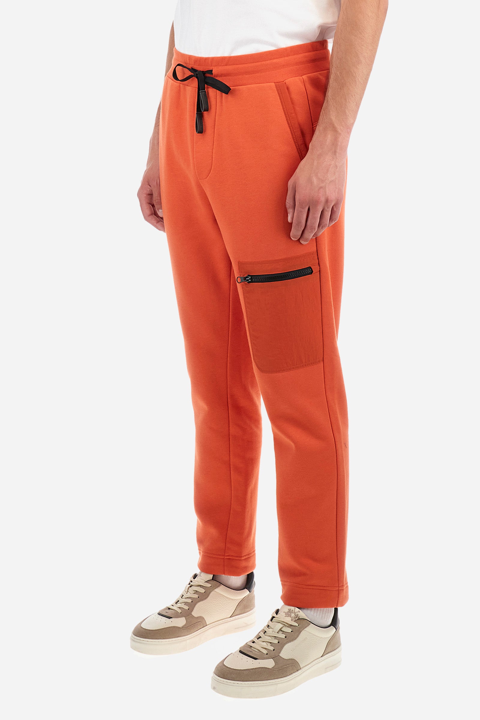 Pantalon de jogging coupe classique en coton mélangé - Zoren