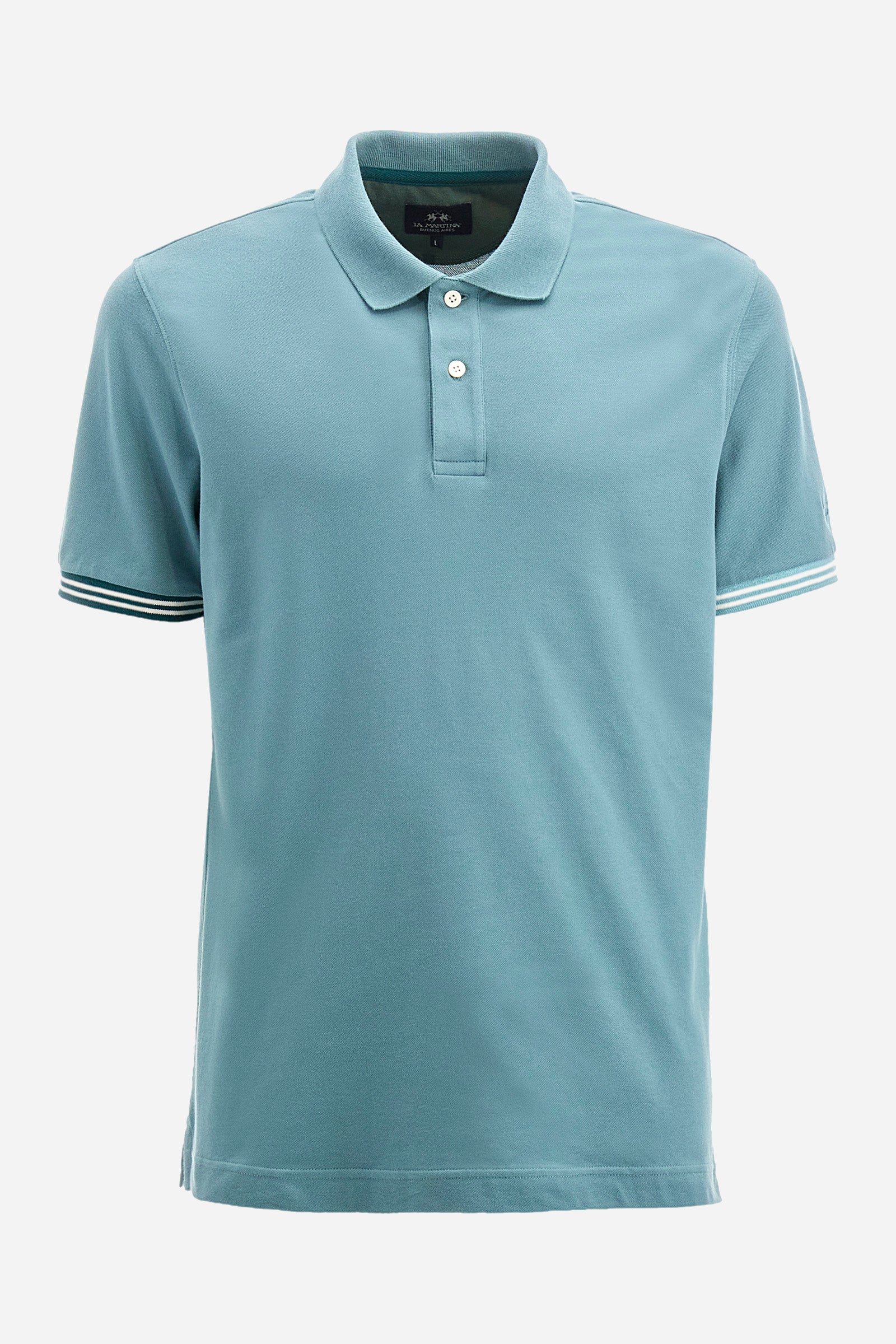 Polo regular fit in cotone elasticizzato - Zaccary