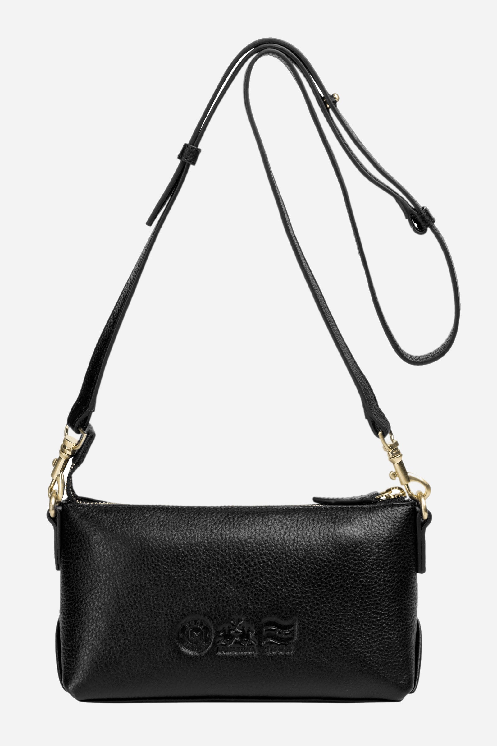 Women's leather shoulder bag - Virginia