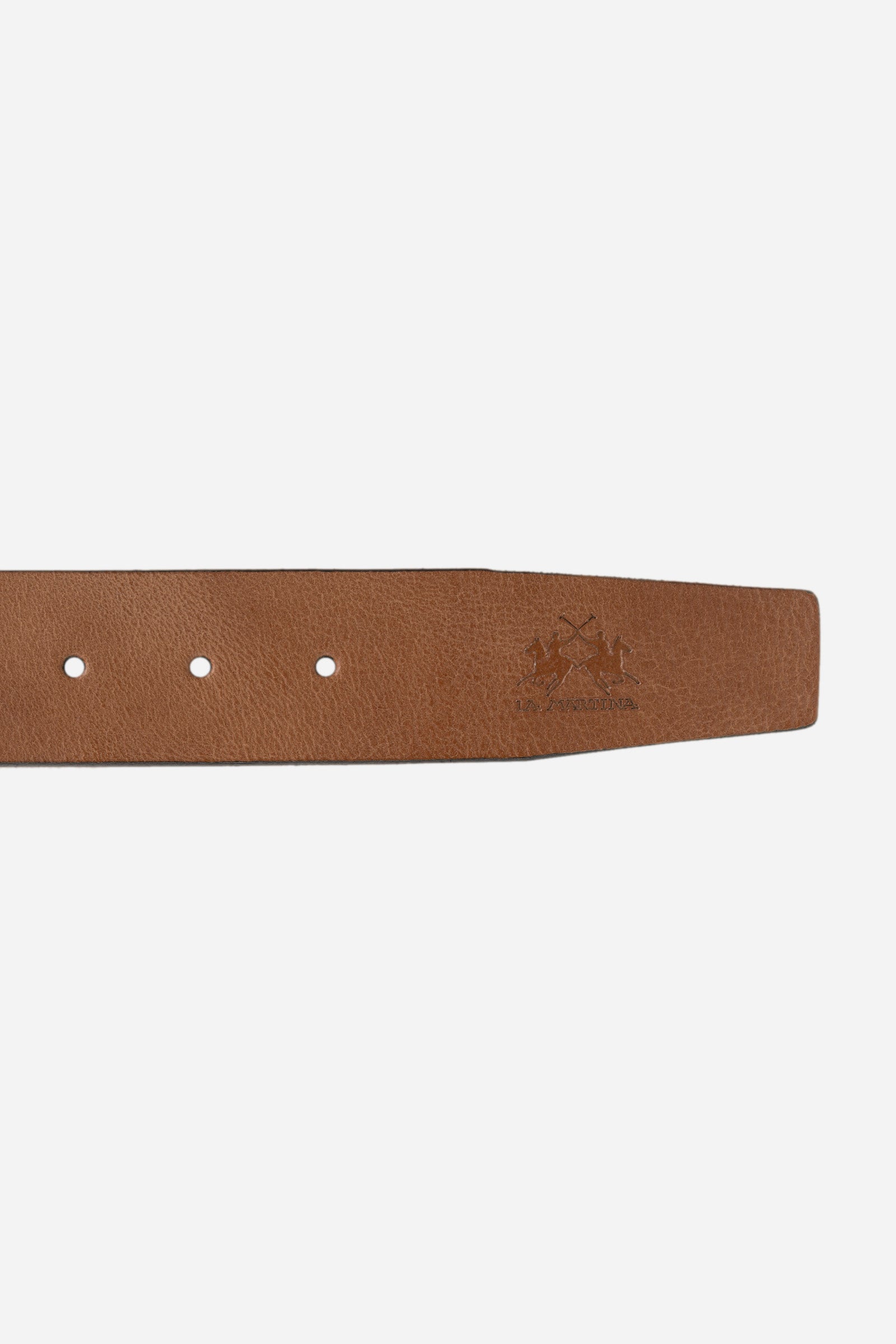 Men's leather belt