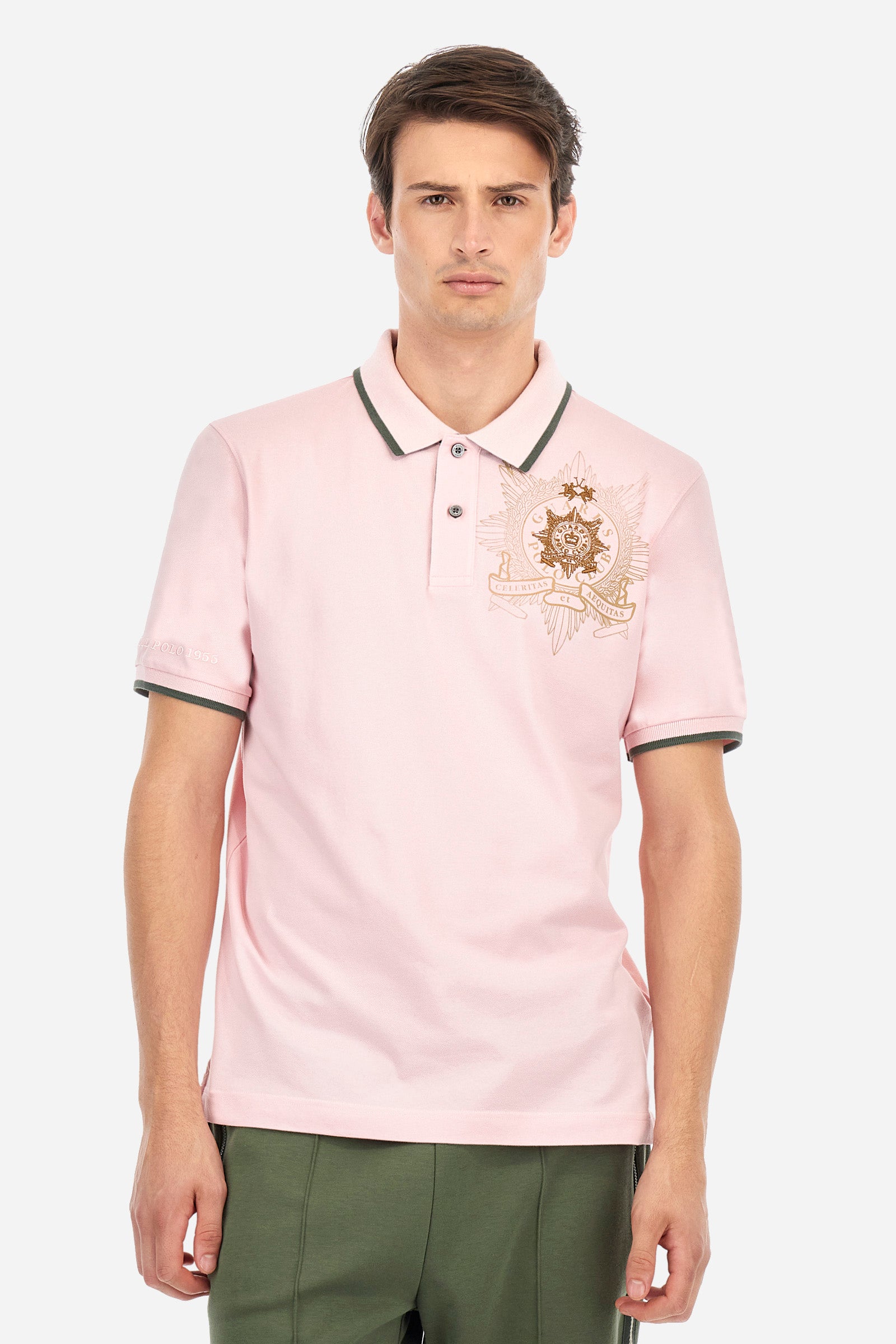 Guards polo shirt in piqué cotton in regular fit - Anfione