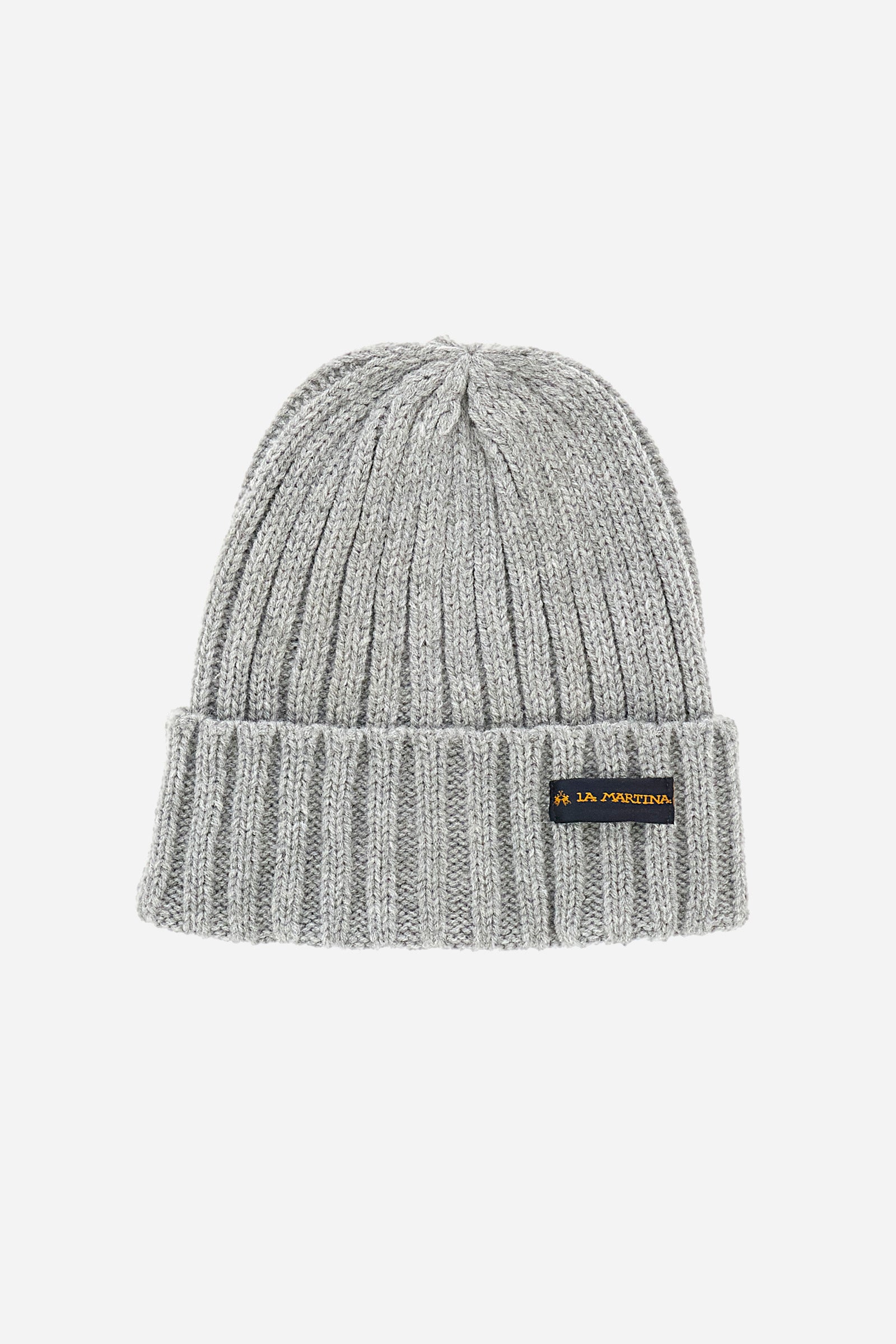 Unisex beanie with stripes