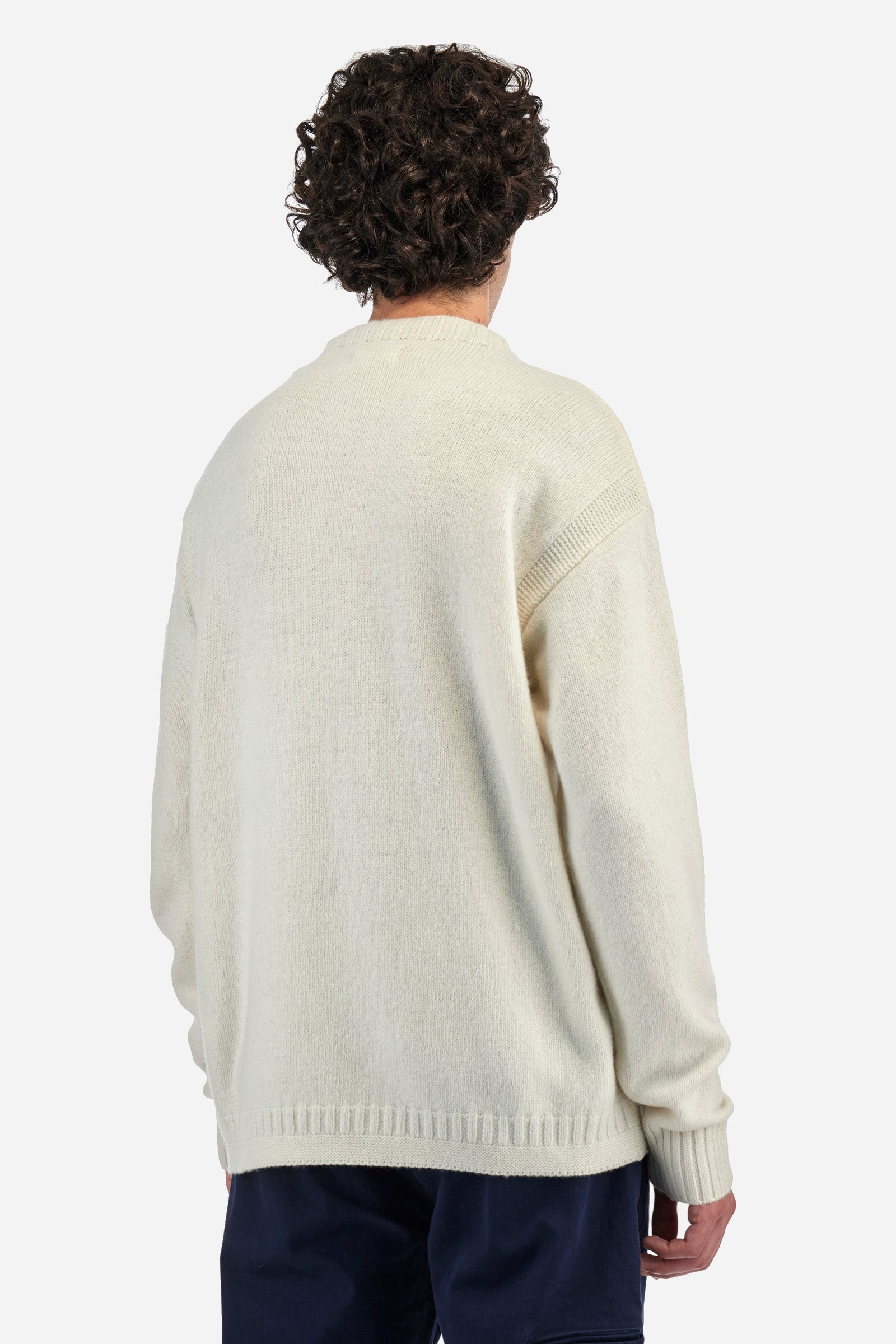 Regular fit wool blend pullover - Zdenek