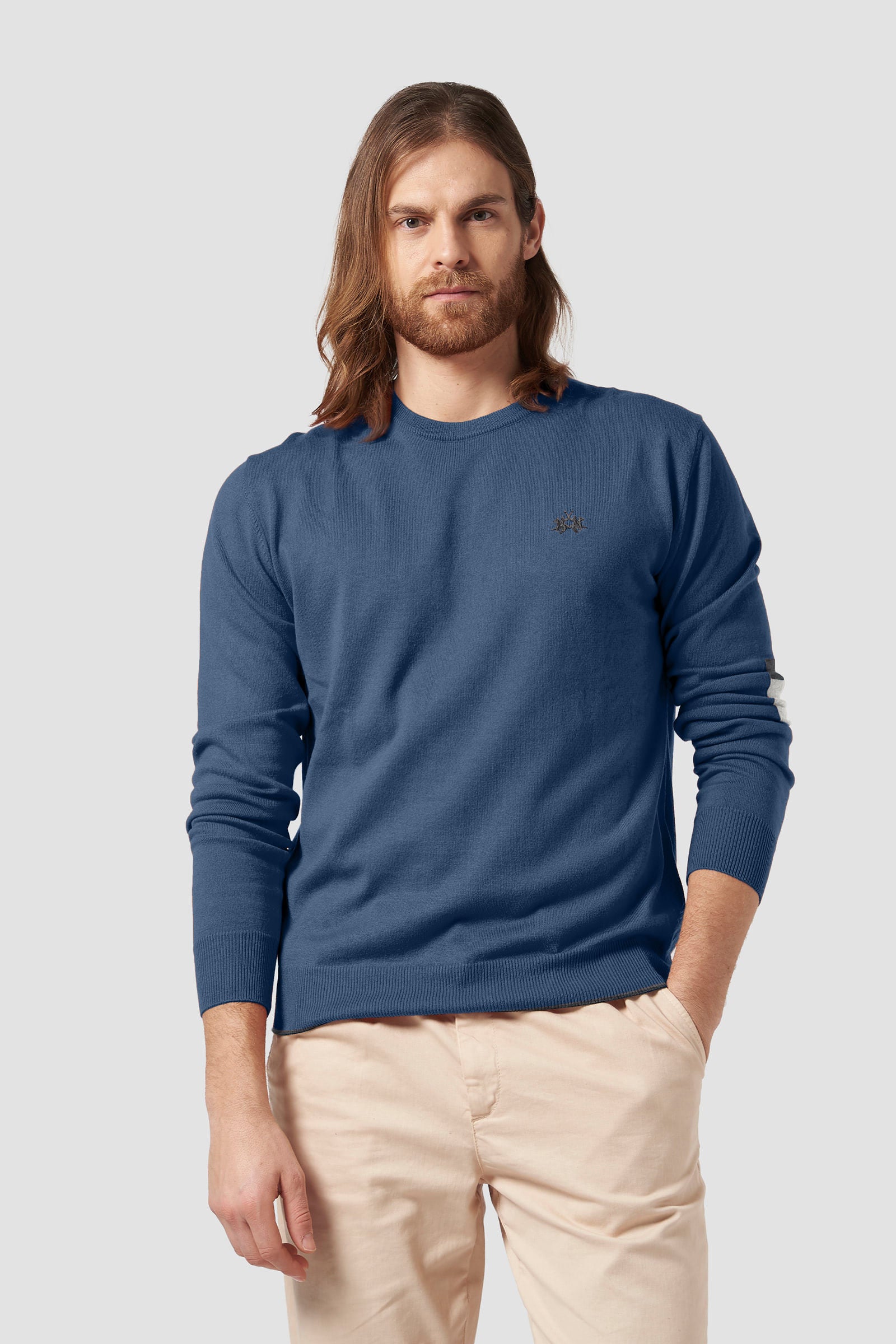 Men's wool-blend sweater