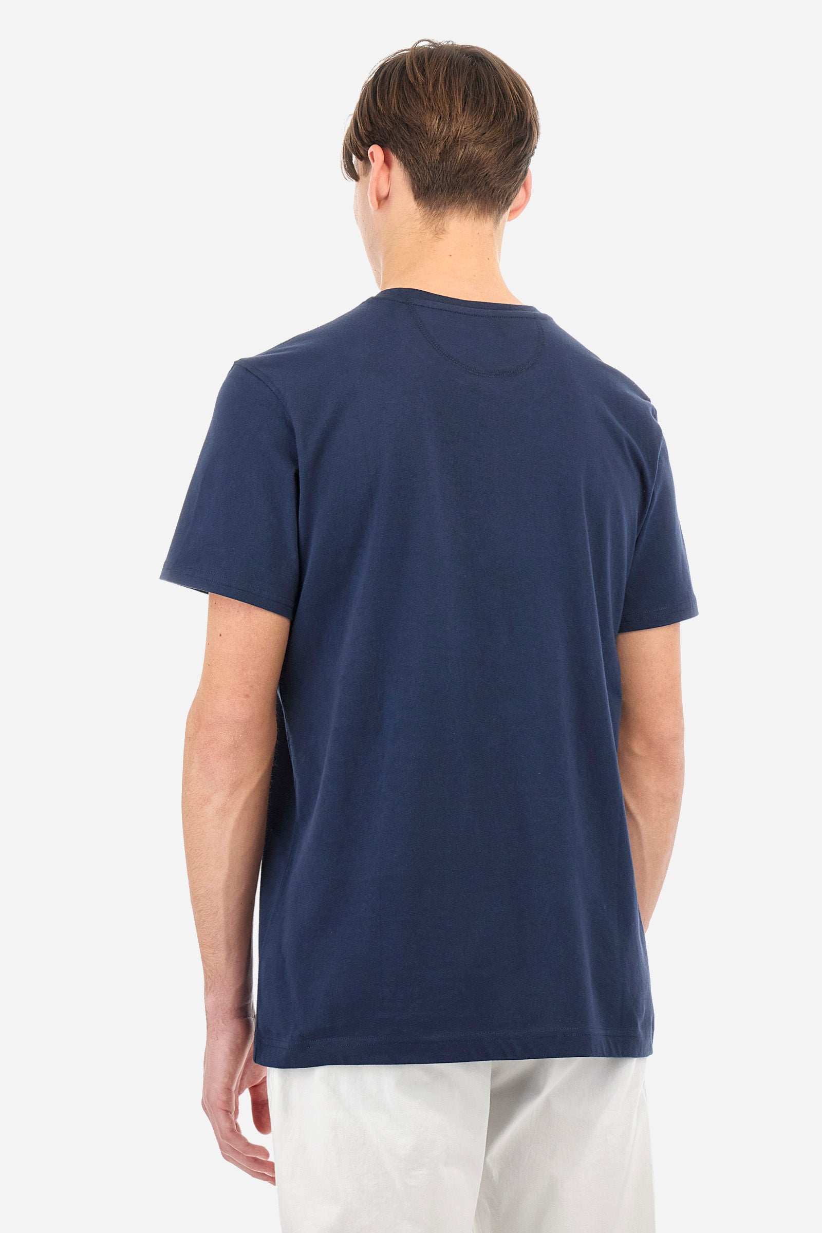 T-shirt in cotone jersey regular fit - Aguer