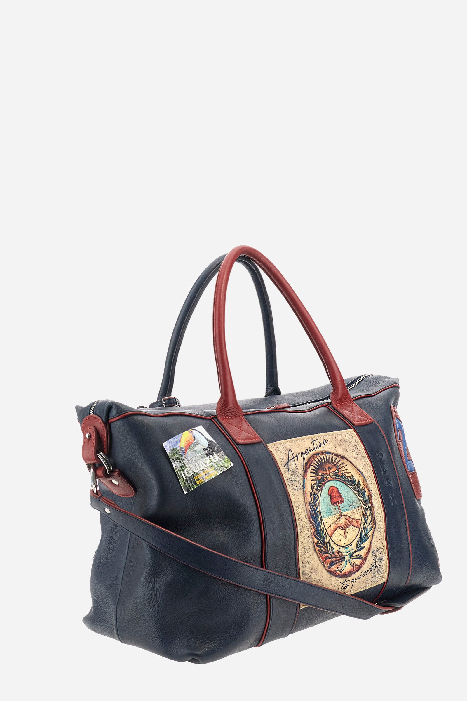 Unisex Leather Duffel Bag - Escudo