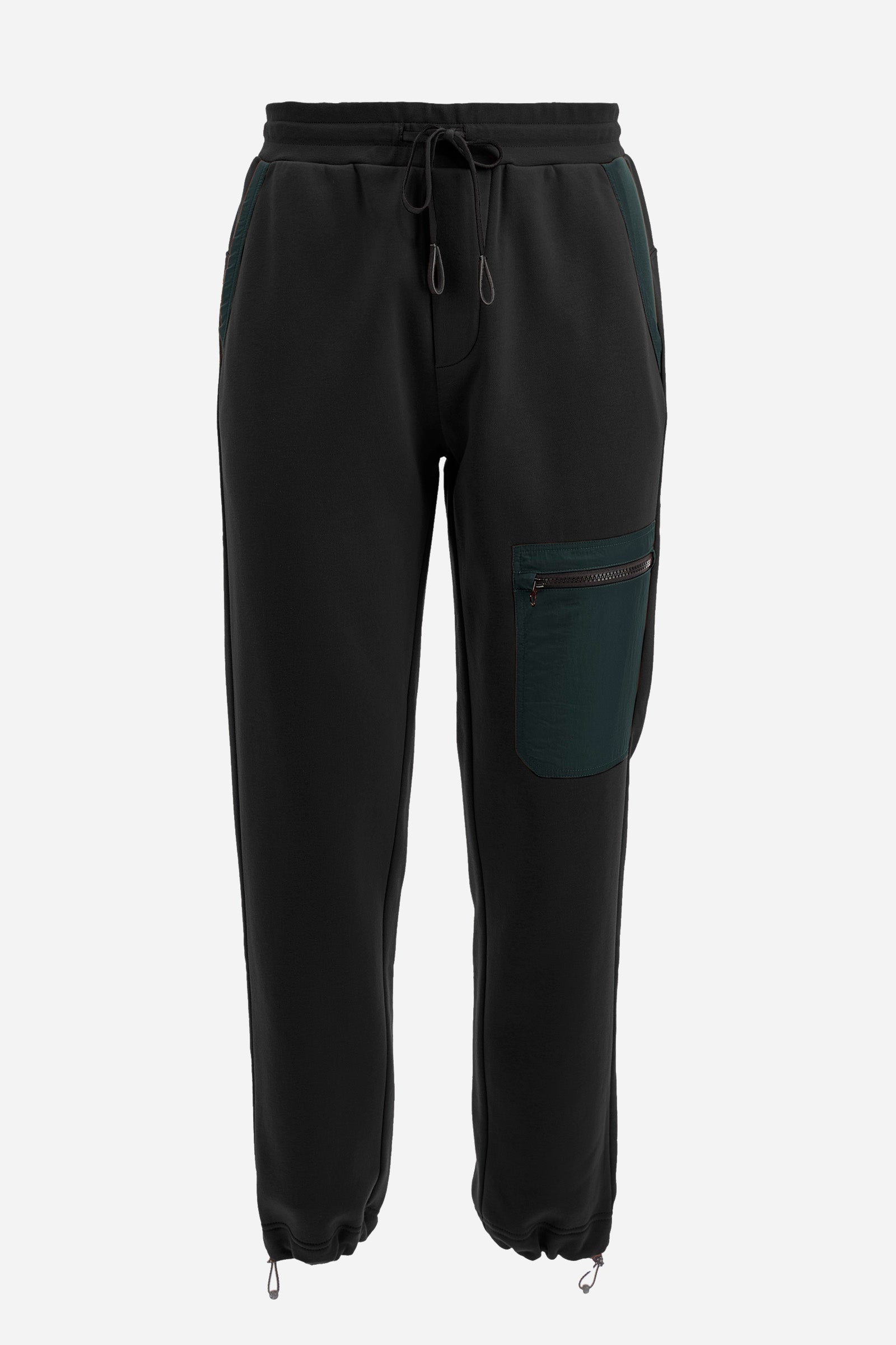 Regular fit jogging bottoms in a cotton blend - Zoren