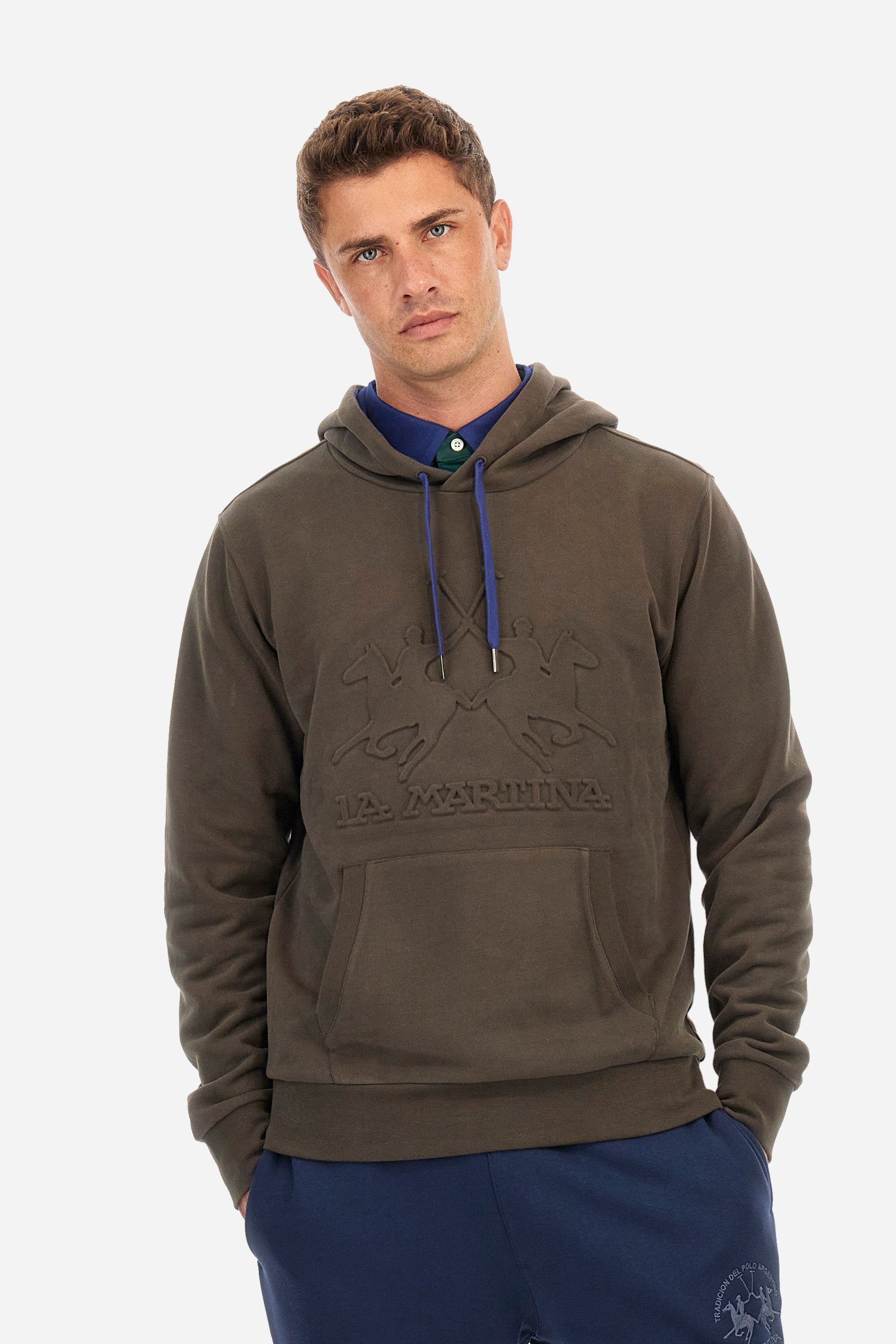 Regular-fit sweatshirt in cotton - Zackie