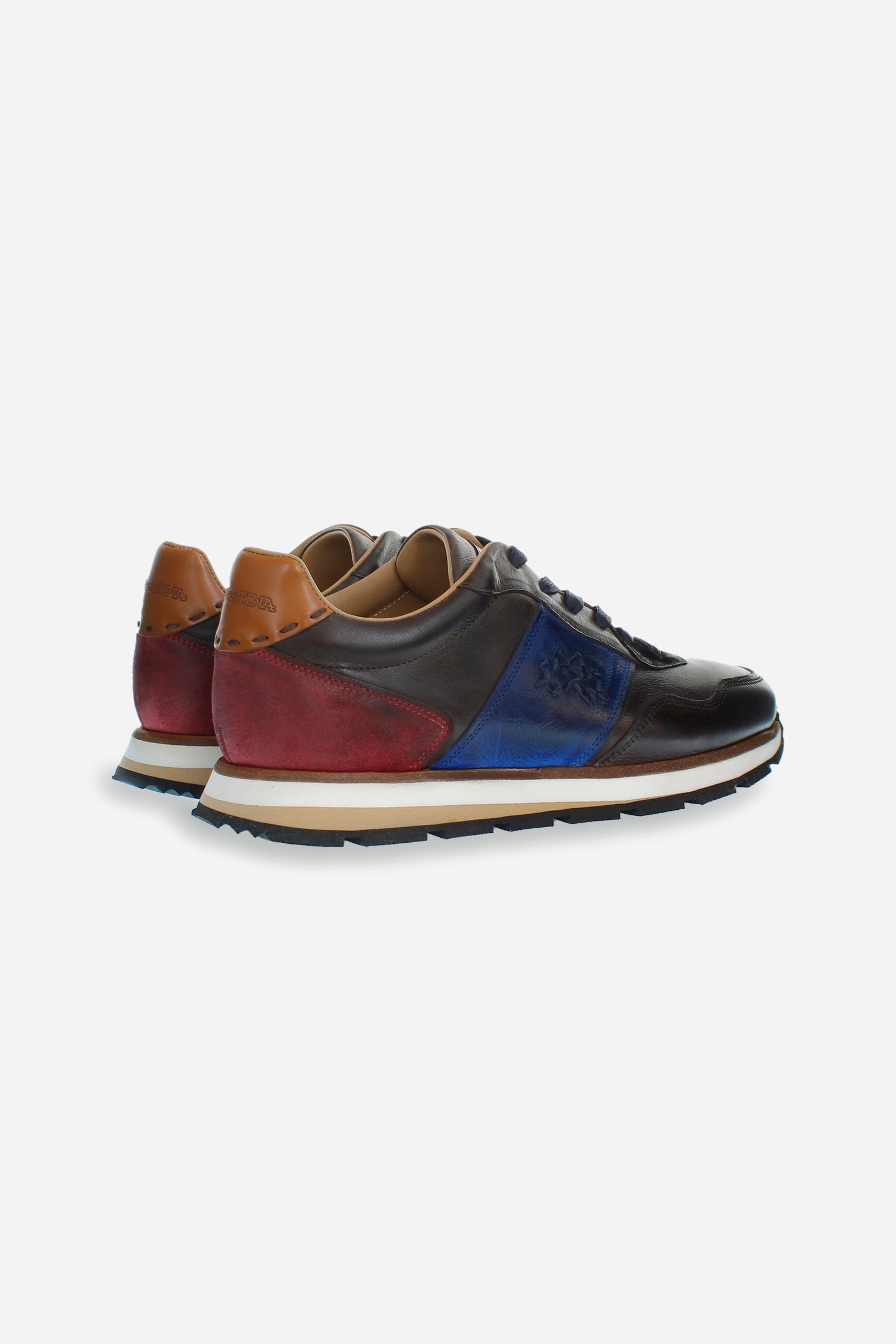 Men's trainer in leather - "San Telmo"