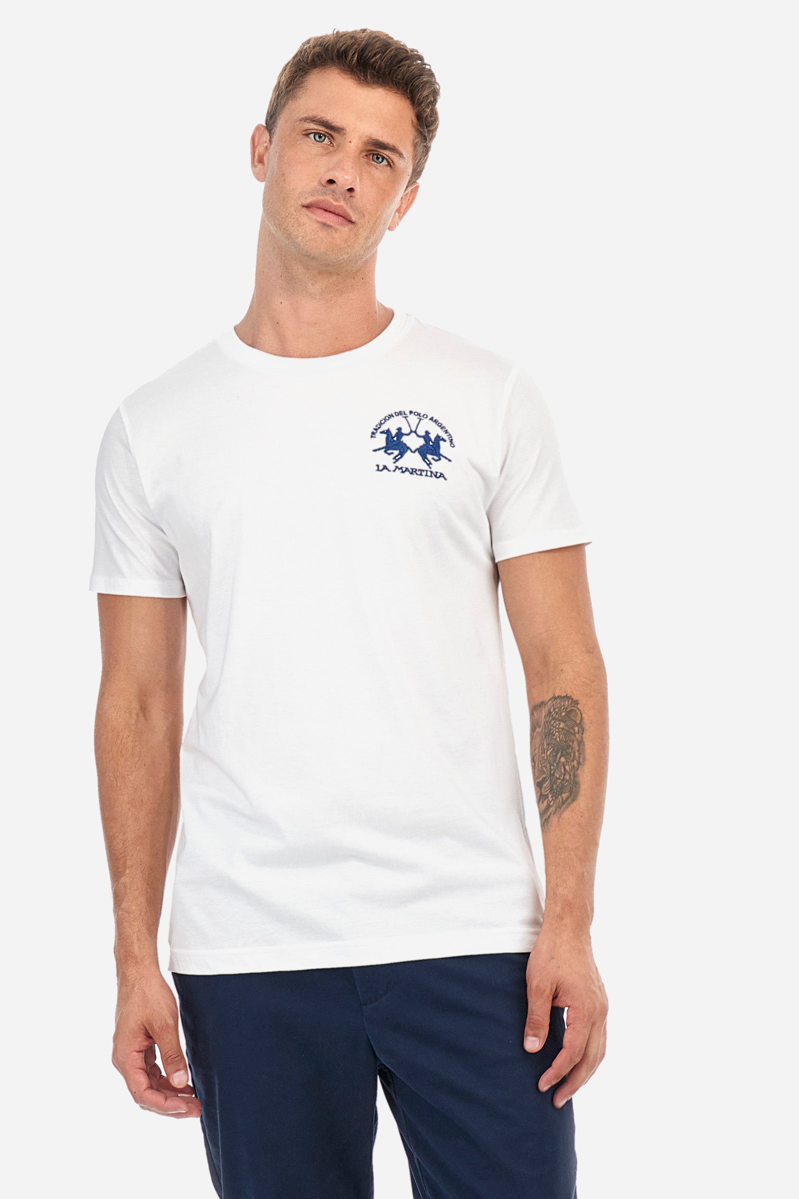 Regular fit cotton T-shirt - Zahur