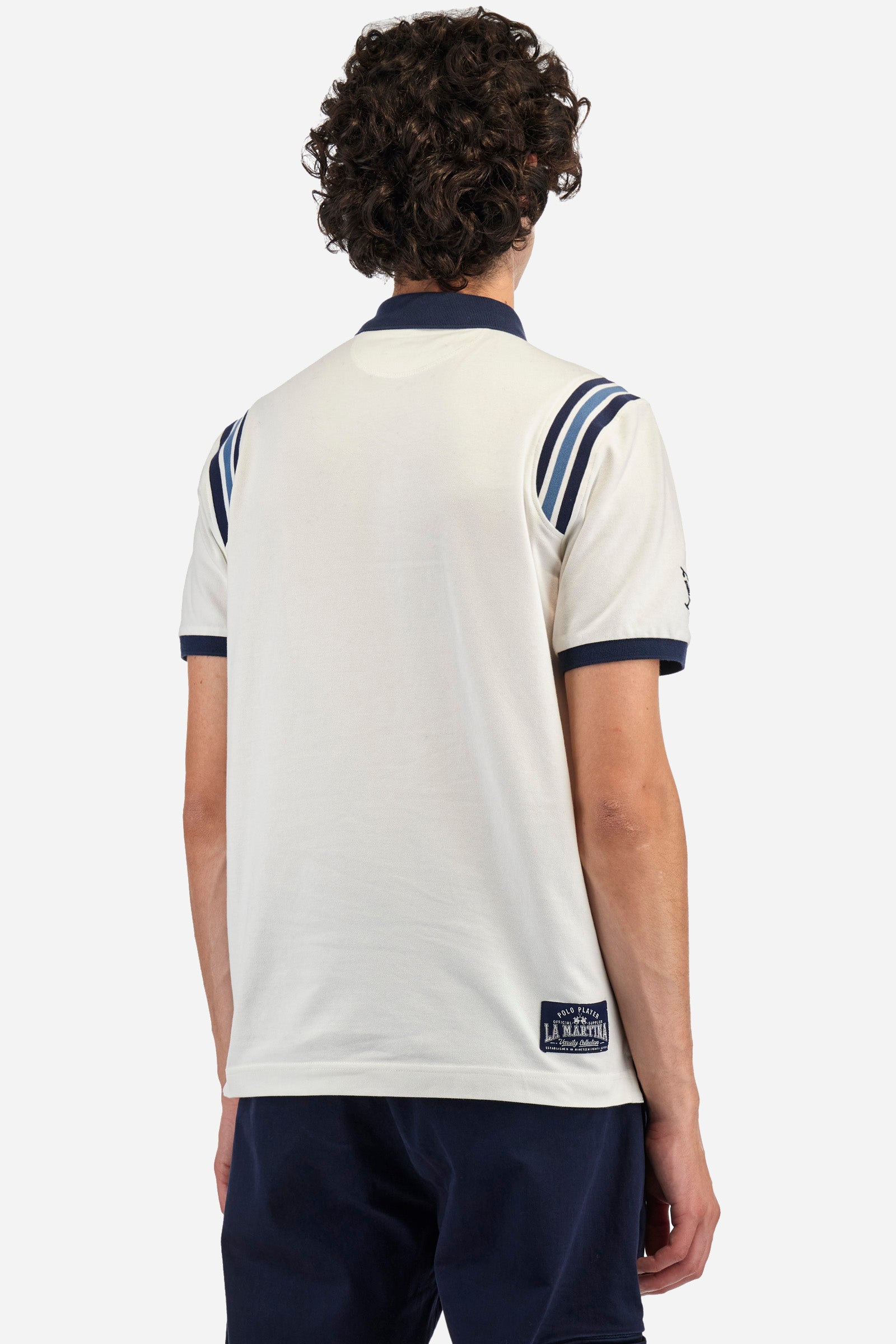 Polo regular fit in cotone elasticizzato - Zaccheus