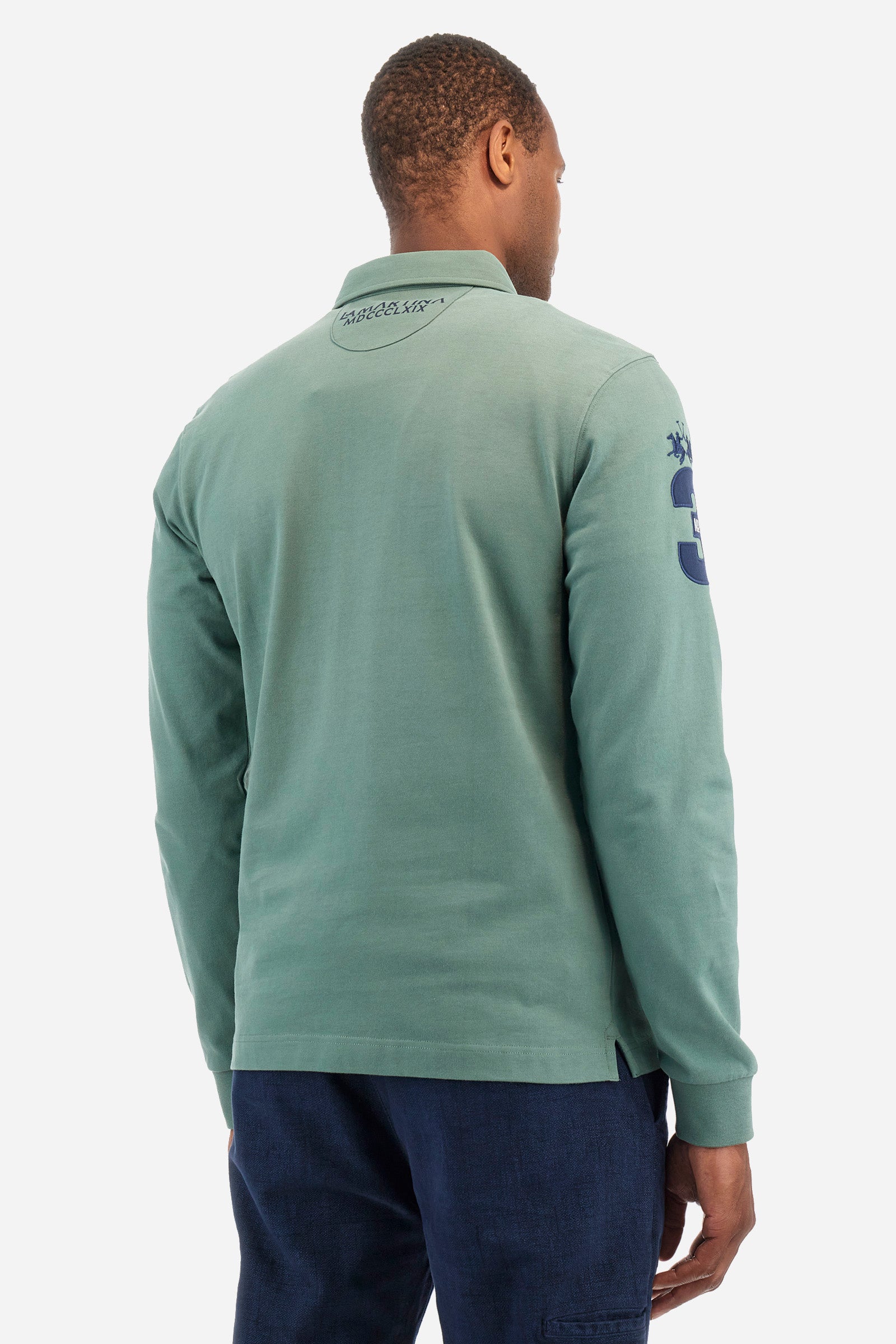 Polo regular fit in cotone - Zahavi