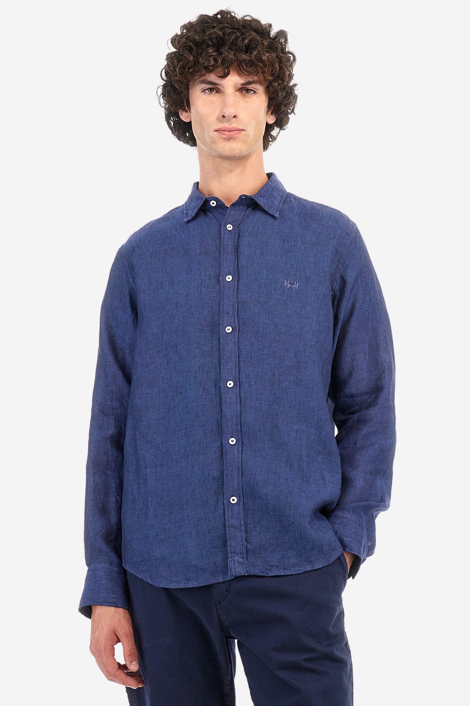 Regular-fit linen shirt - Summer Capsule