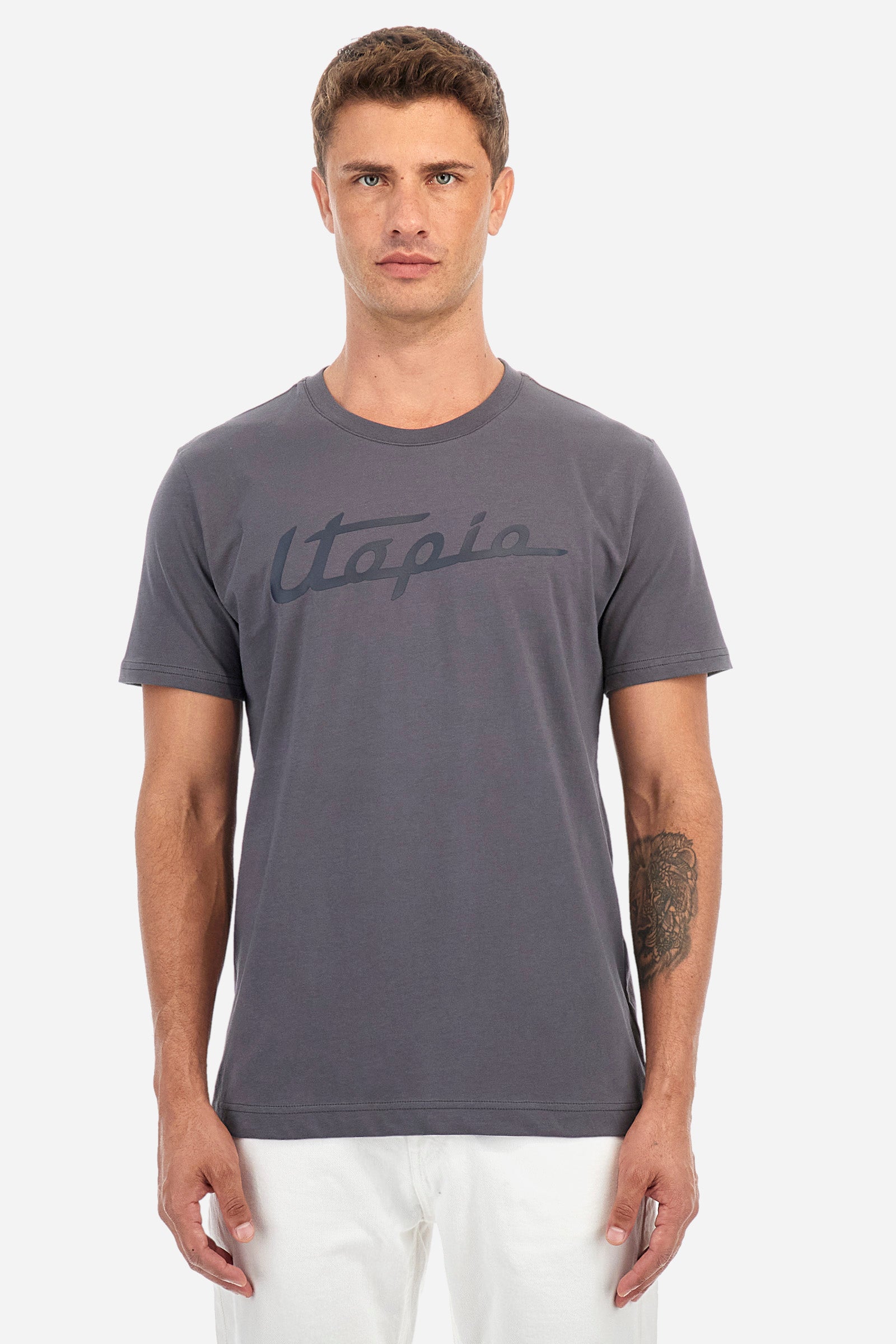 T-shirt Pagani regular fit in cotone - Zan