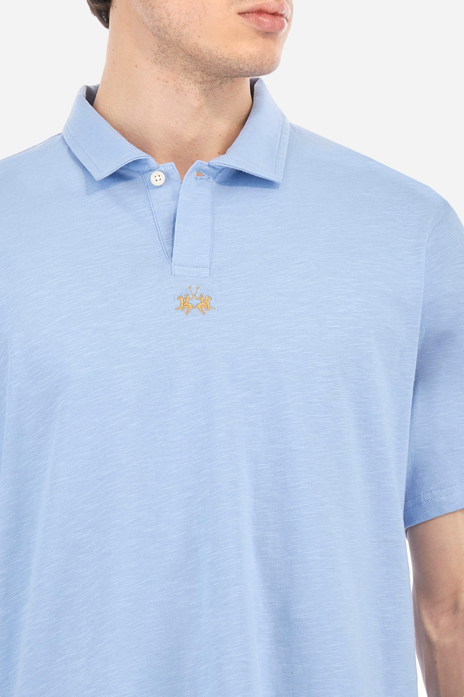 Poloshirt aus Baumwolle, Regular Fit – Yoojoon