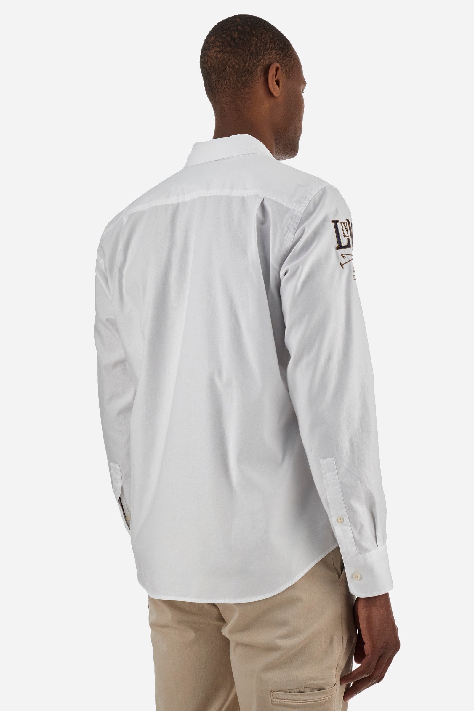 Chemise Guards coupe classique en coton - Zackerias