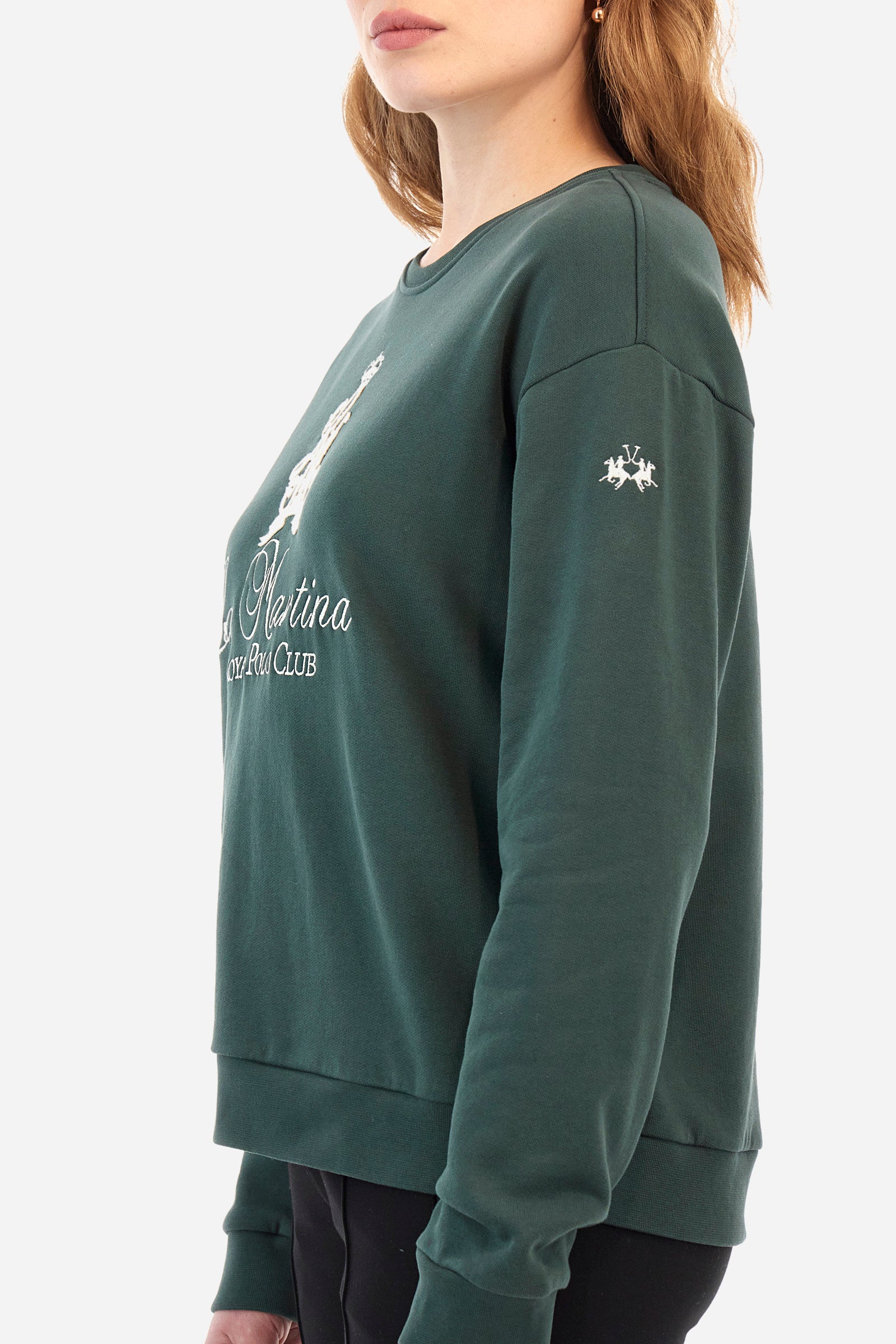 Sweat-shirt en coton coupe droite - Zelie