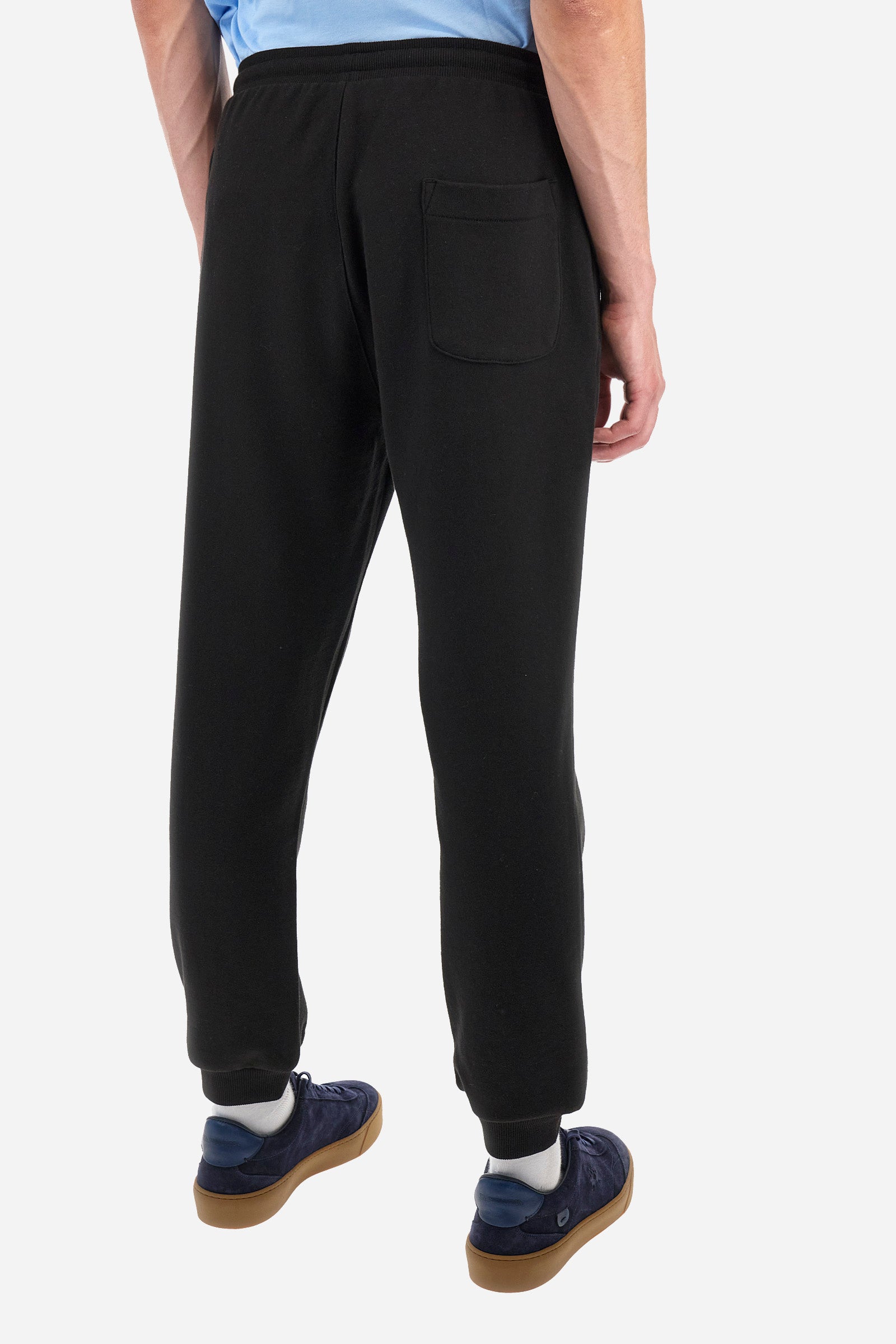 Pantalon de jogging de coupe classique en coton - Zakai