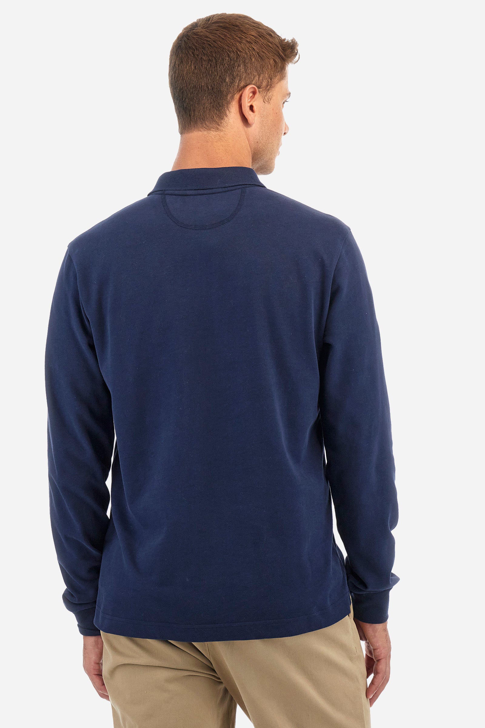 Regular-fit polo in cotton - Ziazan