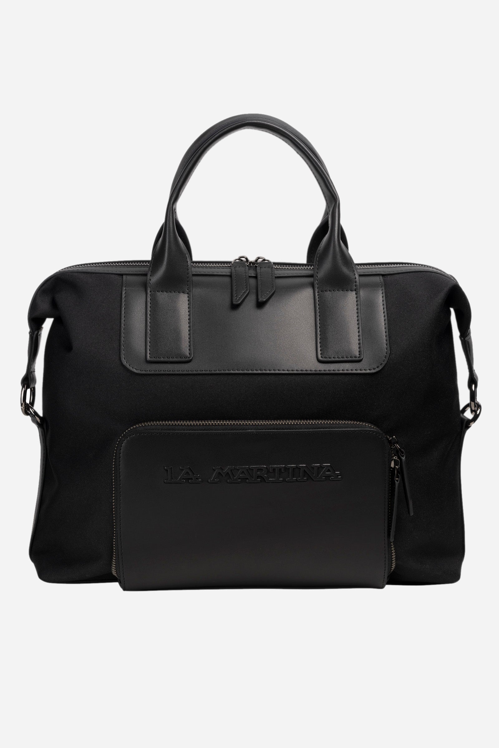 Men's briefcase in synthetic fabric - Horacio